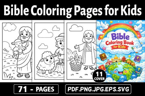 Bible Coloring Pages for Kids – KDP: A Practical Guide to Creating a Quality Interior