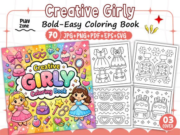 Creative Girly Coloring Pages for Adults: A Practical Guide for Your KDP Interior