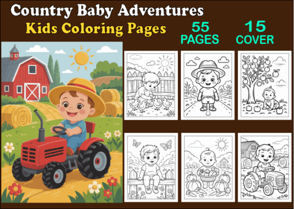 Exploring the World of Country Baby Adventures Coloring Pages