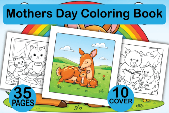 Mothers Day Coloring Book: A Thoughtful Creative Outlet for All Ages