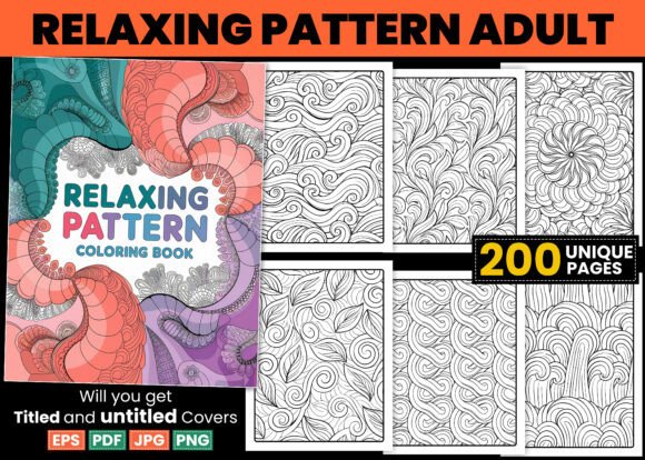 Relaxing Pattern Adult Coloring Book: A Practical Resource for Stress Relief and Creative Expression